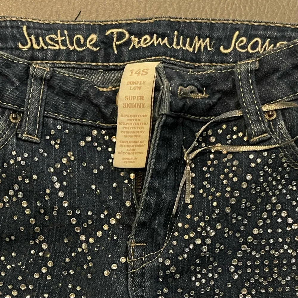 Justice Premium Jeans Size 14S